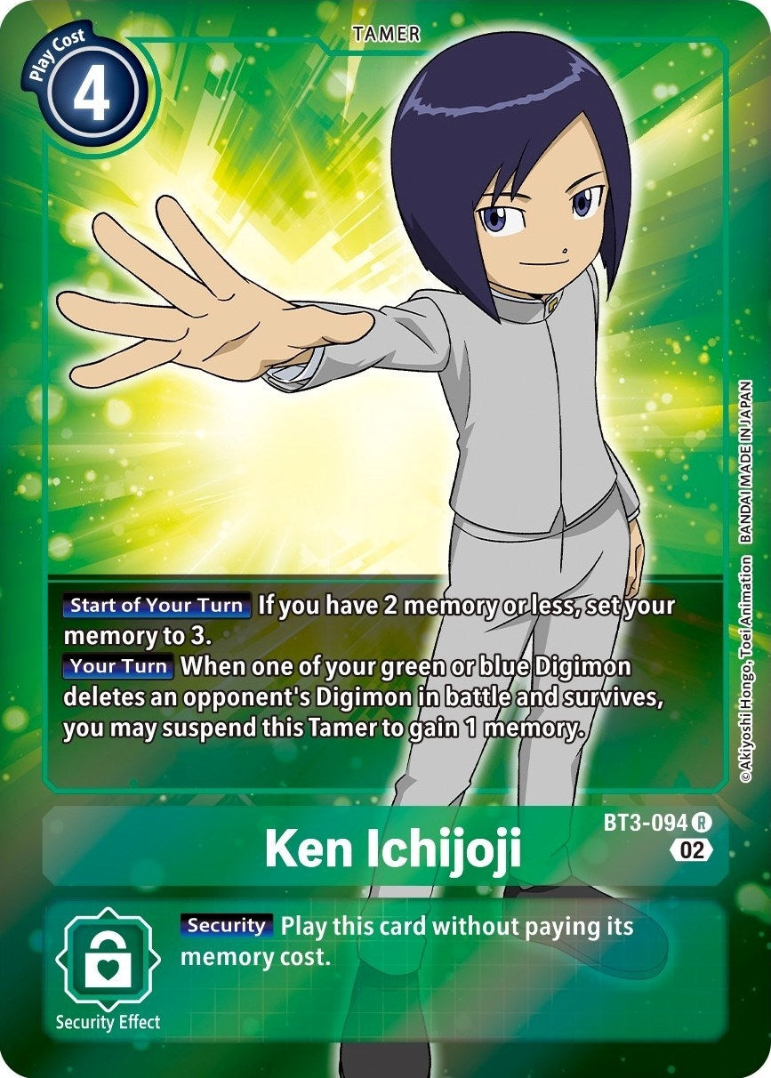 Image for Ken Ichijoji (Alternate Art) (ST-13) (BT3-094 R) - Digimon Card Game