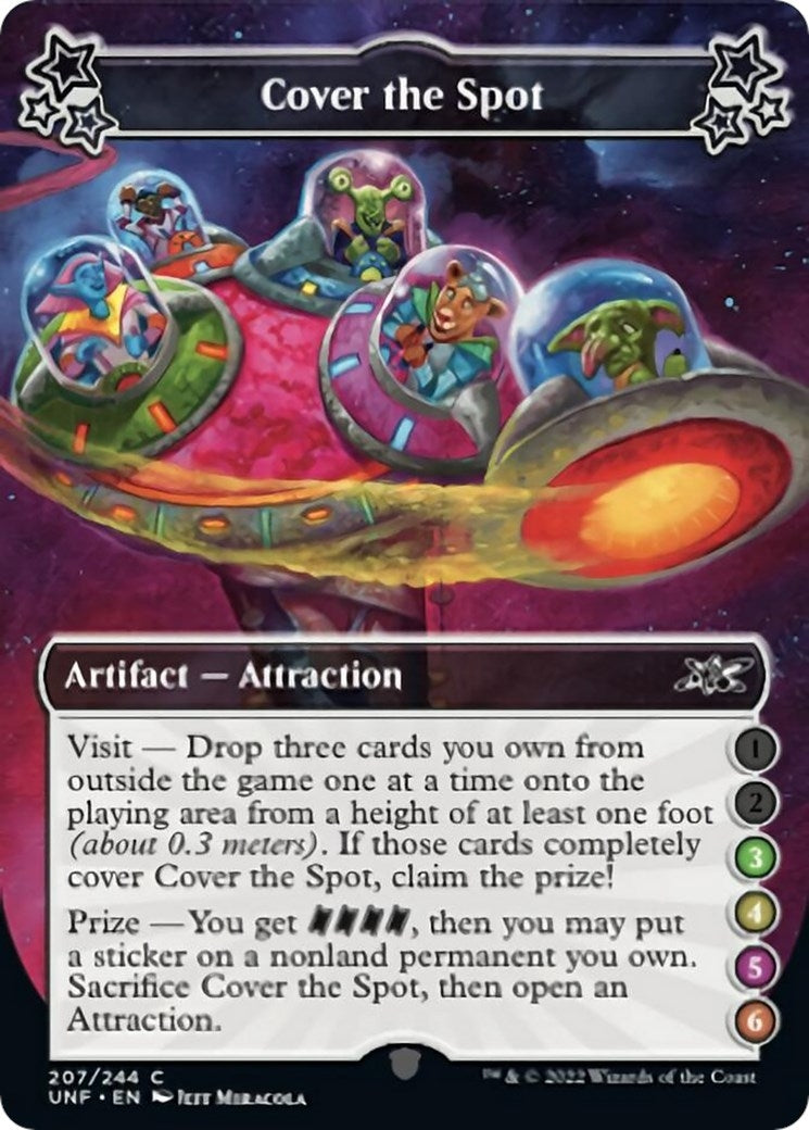 Image for Cover the Spot (3-4-5-6) (Unfinity) (207) - Magic: The Gathering