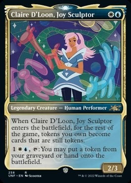 Image for Claire D'Loon, Joy Sculptor (Showcase) (Unfinity) (258) - Magic: The Gathering