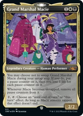 Image for Grand Marshal Macie (Showcase) (Galaxy Foil) (Unfinity) (511) - Magic: The Gathering