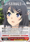 Image for Strange Incidents, Mai Sakurajima (Rascal Does Not Dream of a Dreaming Girl) (SBY/W77-E050 RR) - Weiss Schwarz