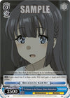Image for To Return to the Present, Shoko Makinohara (Rascal Does Not Dream of a Dreaming Girl) (SBY/W77-E085 U) - Weiss Schwarz