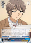Image for Checking the Printout, Sakuta Azusagawa (Rascal Does Not Dream of a Dreaming Girl) (SBY/W77-E089 C) - Weiss Schwarz