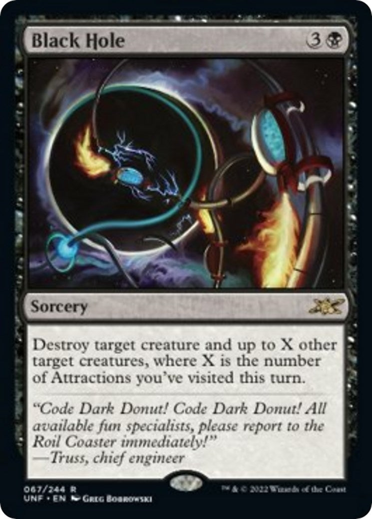 Image for Black Hole (Unfinity) (67) - Magic: The Gathering