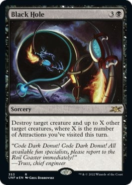 Image for Black Hole (Galaxy Foil) (Unfinity) (353) - Magic: The Gathering