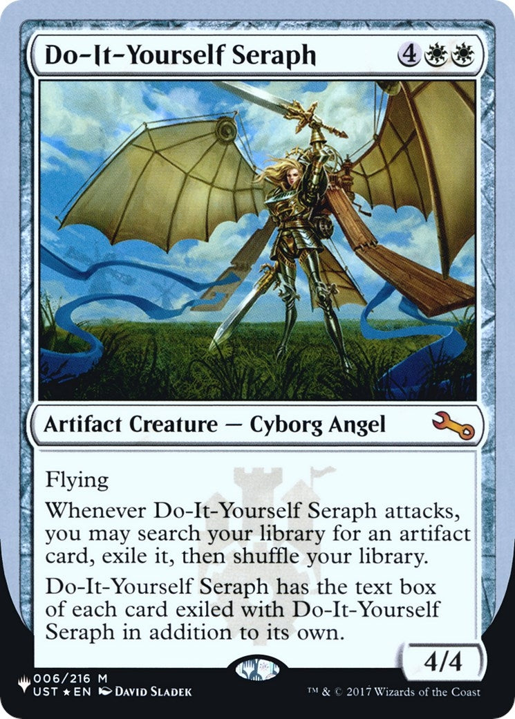Image for Do-It-Yourself Seraph (The List Reprints) (006/216) - Magic: The Gathering