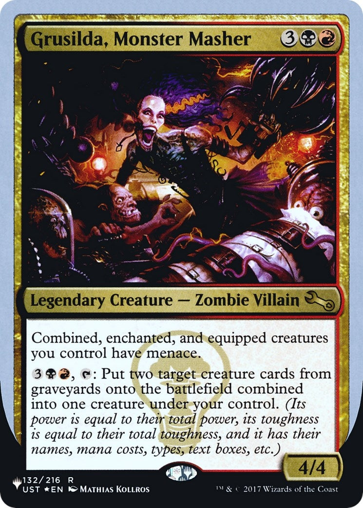 Image for Grusilda, Monster Masher (The List Reprints) (132/216) - Magic: The Gathering