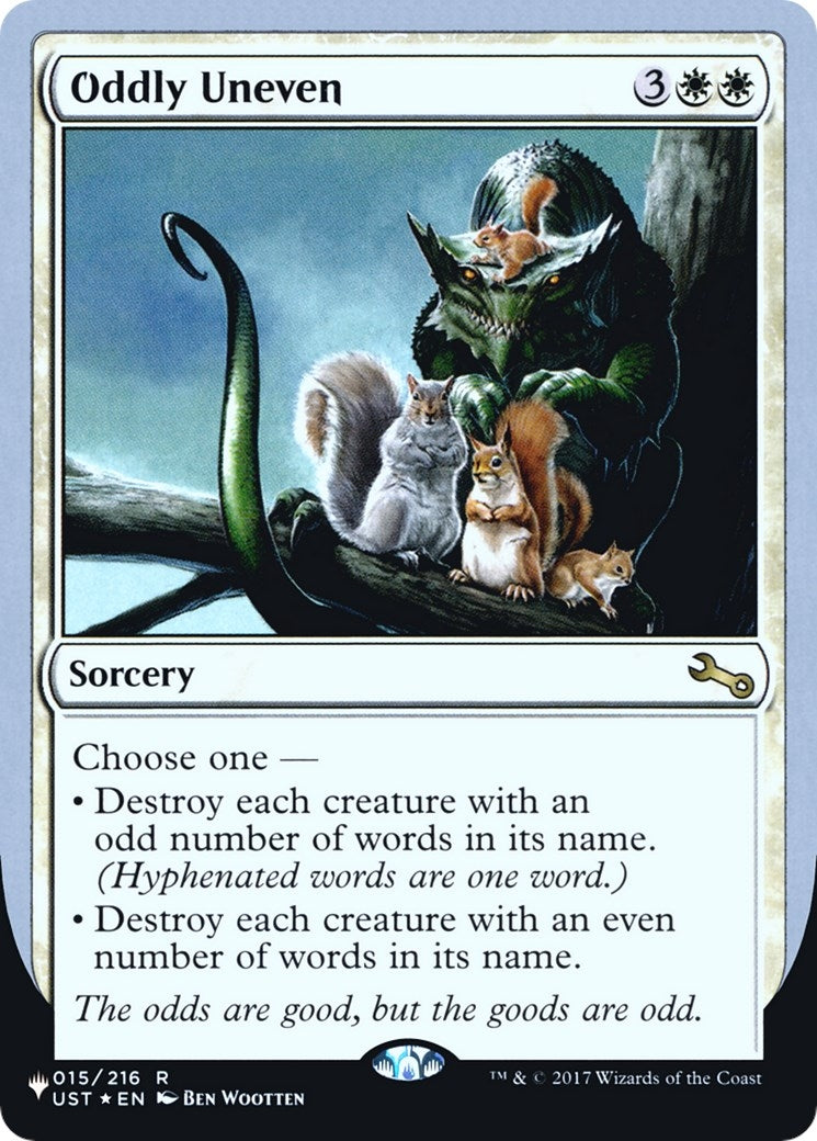 Image for Oddly Uneven (The List Reprints) (015/216) - Magic: The Gathering