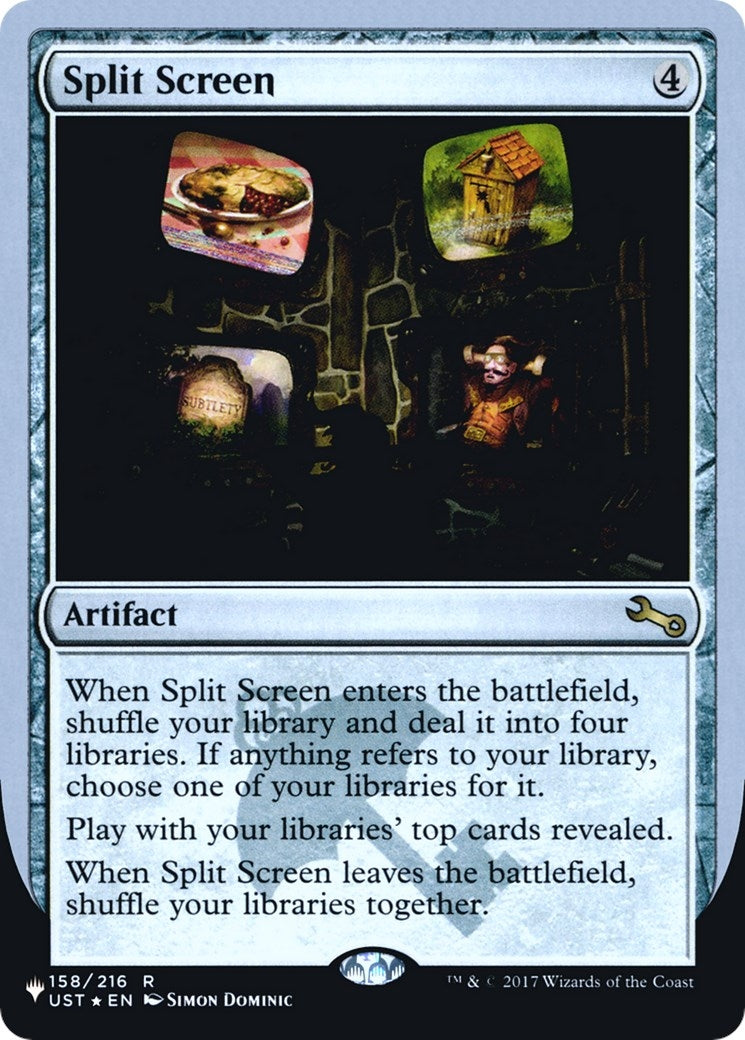 Image for Split Screen (The List Reprints) (158/216) - Magic: The Gathering