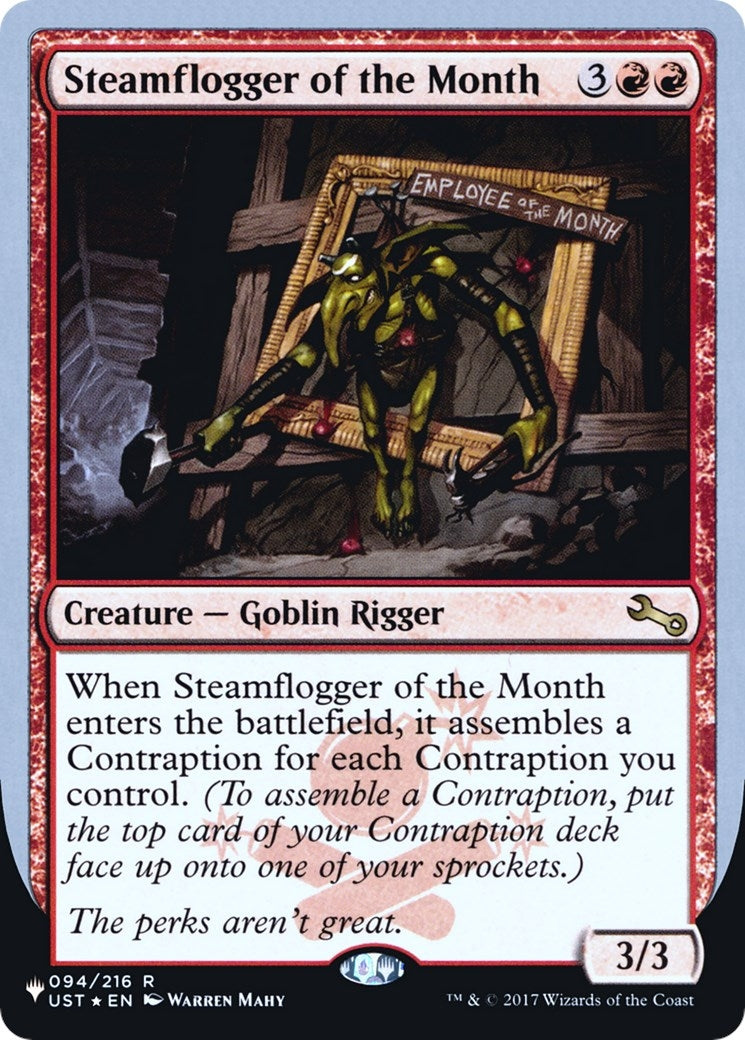 Image for Steamflogger of the Month (The List Reprints) (094/216) - Magic: The Gathering