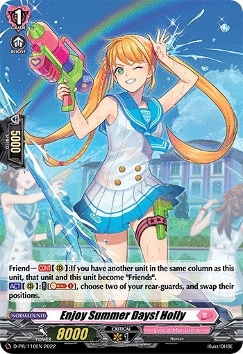 Image for Enjoy Summer Days! Holly (110) (Foil) (D Promo Cards) (D-PR/110EN) - Cardfight Vanguard