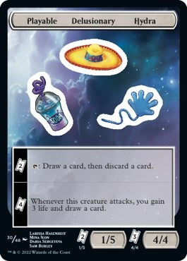 Image for Playable Delusionary Hydra (Unfinity) (30) - Magic: The Gathering