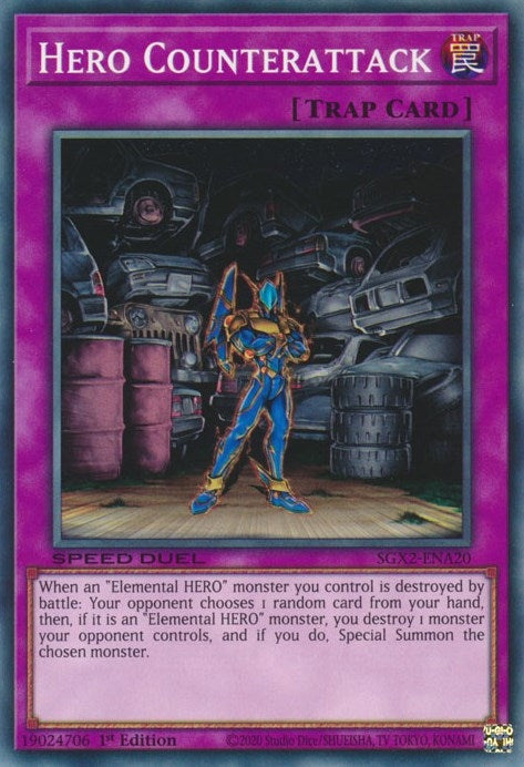 Image for Hero Counterattack (Speed Duel GX: Midterm Paradox) (SGX2-ENA20) - YuGiOh