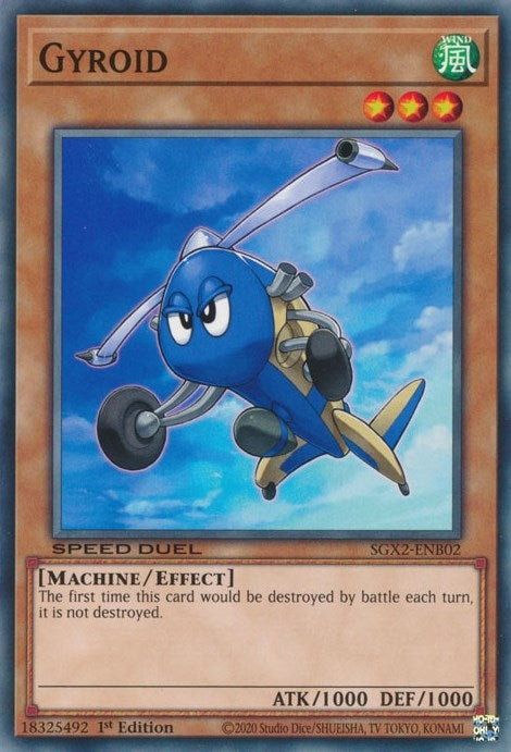 Image for Gyroid (Speed Duel GX: Midterm Paradox) (SGX2-ENB02) - YuGiOh