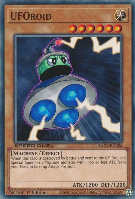 Image for UFOroid (Speed Duel GX: Midterm Paradox) (SGX2-ENB05) - YuGiOh