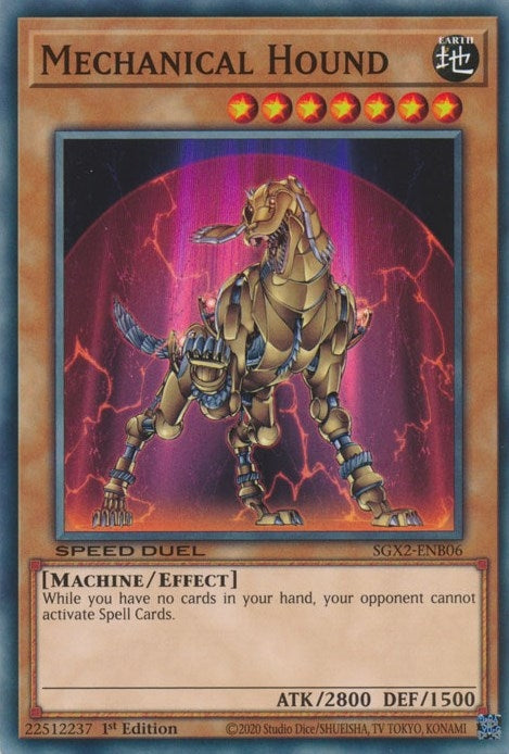 Image for Mechanical Hound (Speed Duel GX: Midterm Paradox) (SGX2-ENB06) - YuGiOh