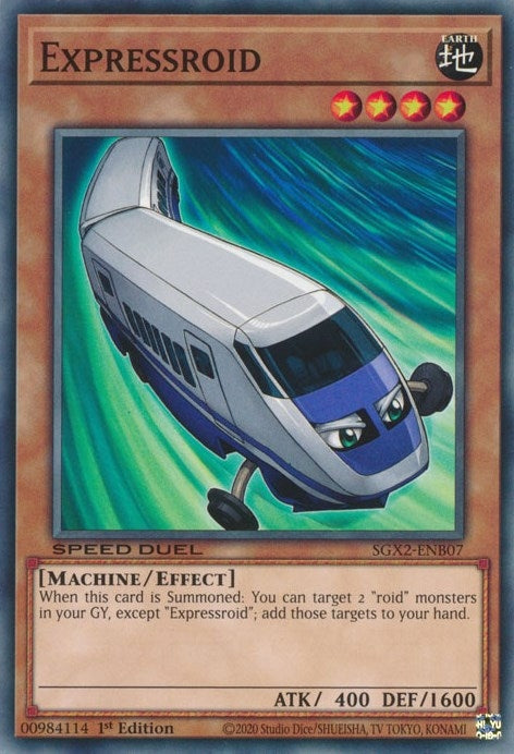 Image for Expressroid (Speed Duel GX: Midterm Paradox) (SGX2-ENB07) - YuGiOh