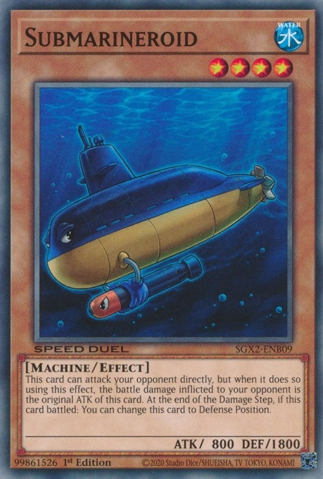 Image for Submarineroid (Speed Duel GX: Midterm Paradox) (SGX2-ENB09) - YuGiOh