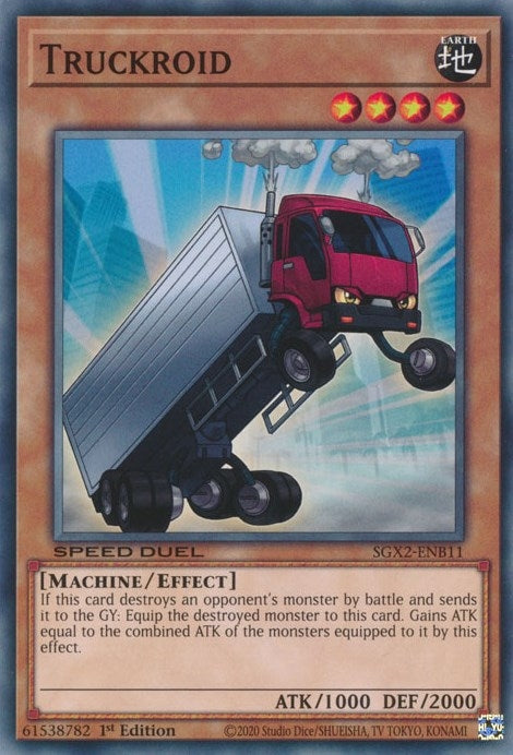 Image for Truckroid (Speed Duel GX: Midterm Paradox) (SGX2-ENB11) - YuGiOh