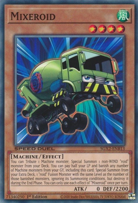 Image for Mixeroid (Speed Duel GX: Midterm Paradox) (SGX2-ENB13) - YuGiOh