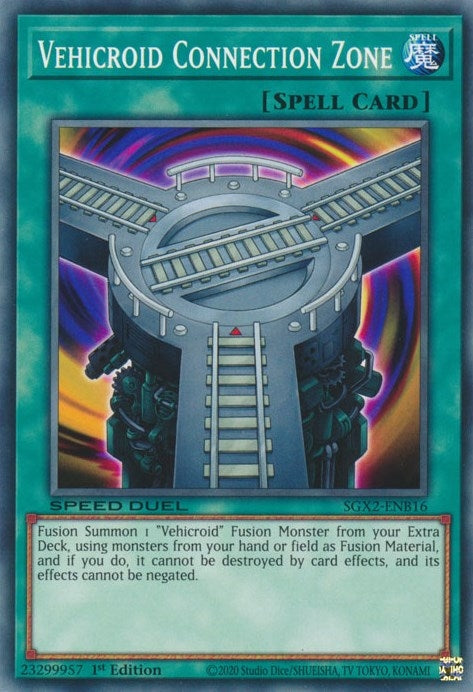 Image for Vehicroid Connection Zone (Speed Duel GX: Midterm Paradox) (SGX2-ENB16) - YuGiOh