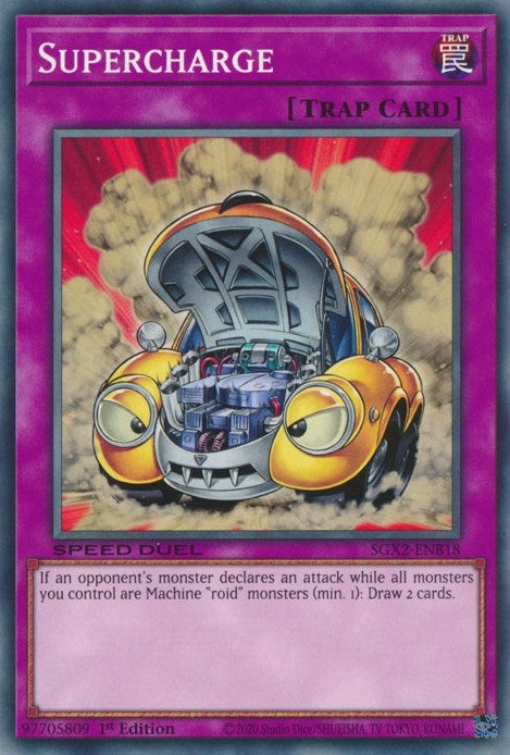 Image for Supercharge (Speed Duel GX: Midterm Paradox) (SGX2-ENB18) - YuGiOh