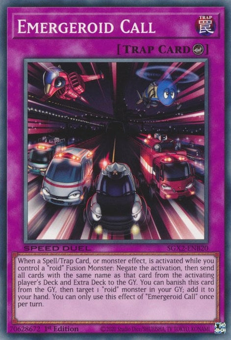 Image for Emergeroid Call (Speed Duel GX: Midterm Paradox) (SGX2-ENB20) - YuGiOh