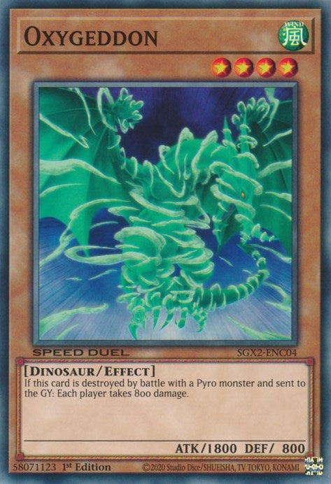 Image for Oxygeddon (Speed Duel GX: Midterm Paradox) (SGX2-ENC04) - YuGiOh