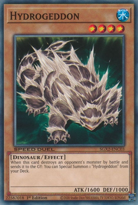 Image for Hydrogeddon (Speed Duel GX: Midterm Paradox) (SGX2-ENC03) - YuGiOh