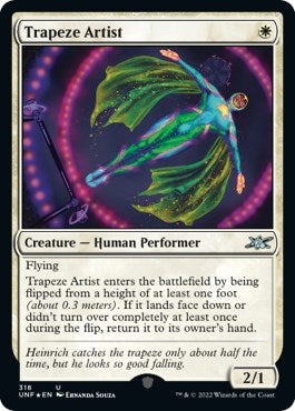 Image for Trapeze Artist (Galaxy Foil) (Unfinity) (318) - Magic: The Gathering