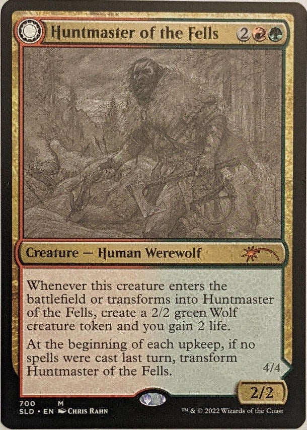 Image for Huntmaster of the Fells (Sketch Showcase) (Secret Lair Drop Series) (700) - Magic: The Gathering