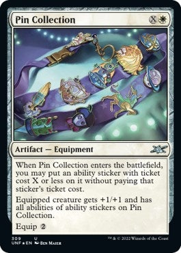 Image for Pin Collection (Galaxy Foil) (Unfinity) (309) - Magic: The Gathering