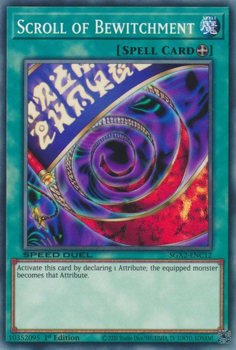 Image for Scroll of Bewitchment (Speed Duel GX: Midterm Paradox) (SGX2-ENC12) - YuGiOh