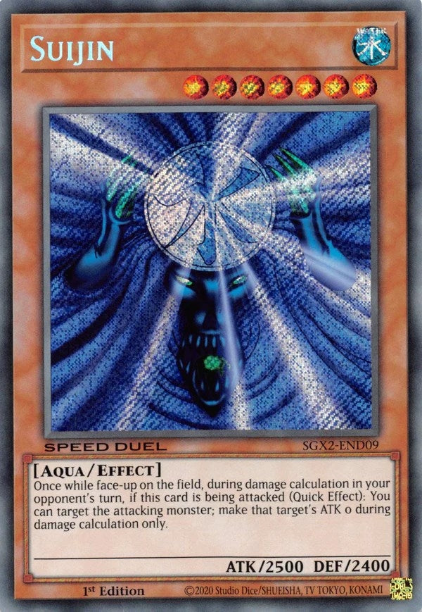 Image for Suijin (Secret Rare) (Speed Duel GX: Midterm Paradox) (SGX2-END09) - YuGiOh