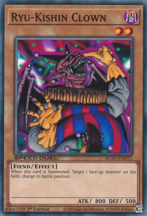 Image for Ryu-Kishin Clown (Speed Duel GX: Midterm Paradox) (SGX2-END11) - YuGiOh