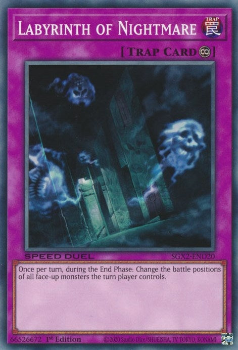 Image for Labyrinth of Nightmare (Speed Duel GX: Midterm Paradox) (SGX2-END20) - YuGiOh