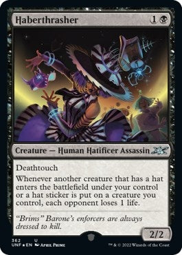 Image for Haberthrasher (Galaxy Foil) (Unfinity) (362) - Magic: The Gathering