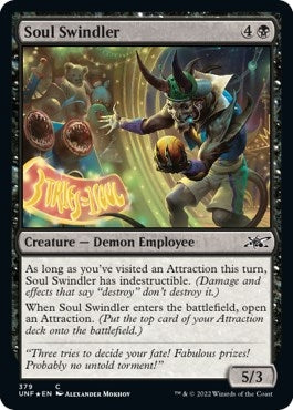Image for Soul Swindler (Galaxy Foil) (Unfinity) (379) - Magic: The Gathering