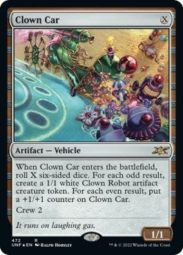 Image for Clown Car (Galaxy Foil) (Unfinity) (472) - Magic: The Gathering