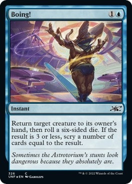 Image for Boing! (Galaxy Foil) (Unfinity) (326) - Magic: The Gathering
