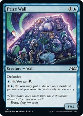 Image for Prize Wall (Galaxy Foil) (Unfinity) (343) - Magic: The Gathering