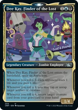 Image for Dee Kay, Finder of the Lost (Showcase) (Unfinity) (259) - Magic: The Gathering