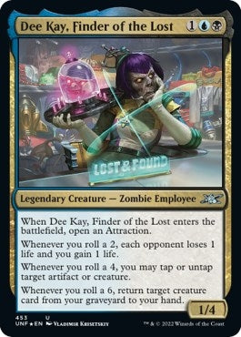 Image for Dee Kay, Finder of the Lost (Galaxy Foil) (Unfinity) (453) - Magic: The Gathering