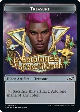 Image for Treasure Token (012) (Unfinity) (12) - Magic: The Gathering