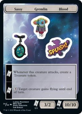 Image for Sassy Gremlin Blood (Unfinity) (34) - Magic: The Gathering