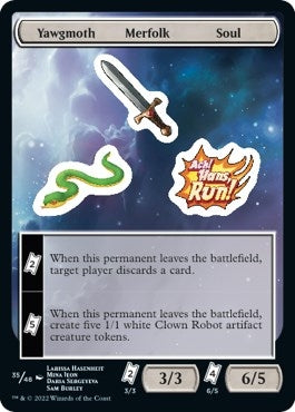 Image for Yawgmoth Merfolk Soul (Unfinity) (35) - Magic: The Gathering