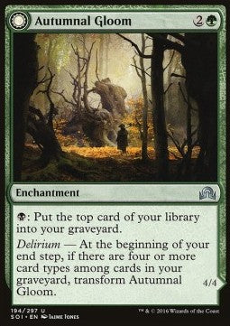 Autumnal Gloom / Ancient of the Equinox - Shadows over Innistrad (Uncommon) [SOI-194]