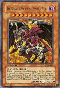 Image for Red Dragon Archfiend/Assault Mode (Crimson Crisis) (CRMS-EN004) - YuGiOh
