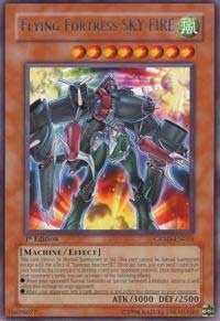Image for Flying Fortress SKY FIRE (Crimson Crisis) (CRMS-EN016) - YuGiOh
