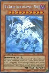 Image for Red Dragon Archfiend/Assault Mode (Ghost Rare) (Crimson Crisis) (CRMS-EN004) - YuGiOh